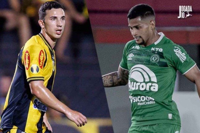 Nathan e Maílton são os destaques de Novorizontino e Chapecoense, respectivamente, na Série B -  (crédito: Fotos: Rapha Marques/Assessoria e Divulgação/Chapecoense)