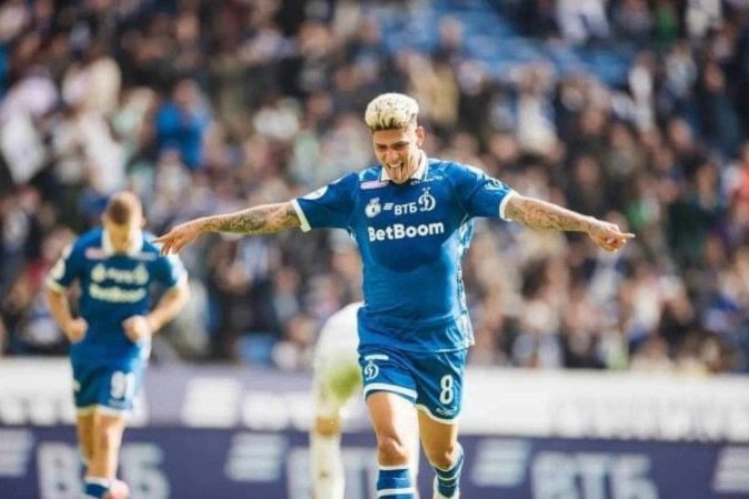 Jorge Carrascal pode acertar sua ida para o Flamengo - (crédito: Foto: Divulgação / Dinamo Moscou ) Jorge Carrascal pode acertar sua ida para o Flamengo - (crédito: Foto: Divulgação / Dinamo Moscou )