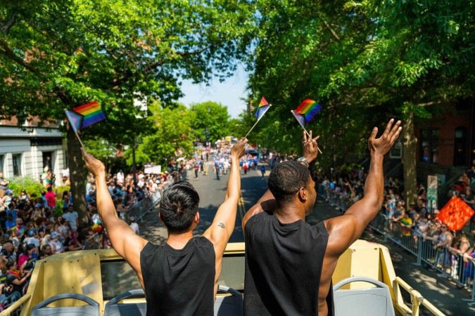 No mês da diversidade, Washington, DC, se veste com as cores do arco-íris - (crédito: Uai Turismo) No mês da diversidade, Washington, DC, se veste com as cores do arco-íris - (crédito: Uai Turismo)