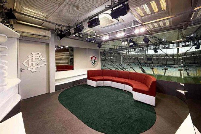 Fluminense inaugurou o novo estúdio da FluTV no Maracanã - (crédito: Foto: Marina Garcia/Fluminense FC) Fluminense inaugurou o novo estúdio da FluTV no Maracanã - (crédito: Foto: Marina Garcia/Fluminense FC)