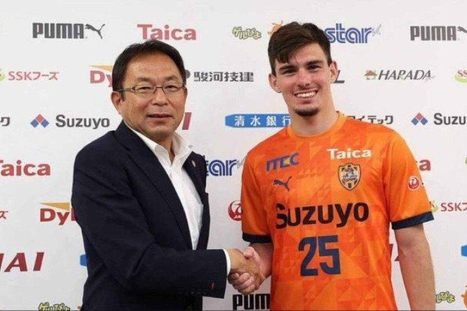 Mateus Brunnetti atuou por quatro anos no DAC 1904, da Eslováquia - (crédito: Foto: Divulgação / Shimizu S-Pulse) Mateus Brunnetti atuou por quatro anos no DAC 1904, da Eslováquia - (crédito: Foto: Divulgação / Shimizu S-Pulse)