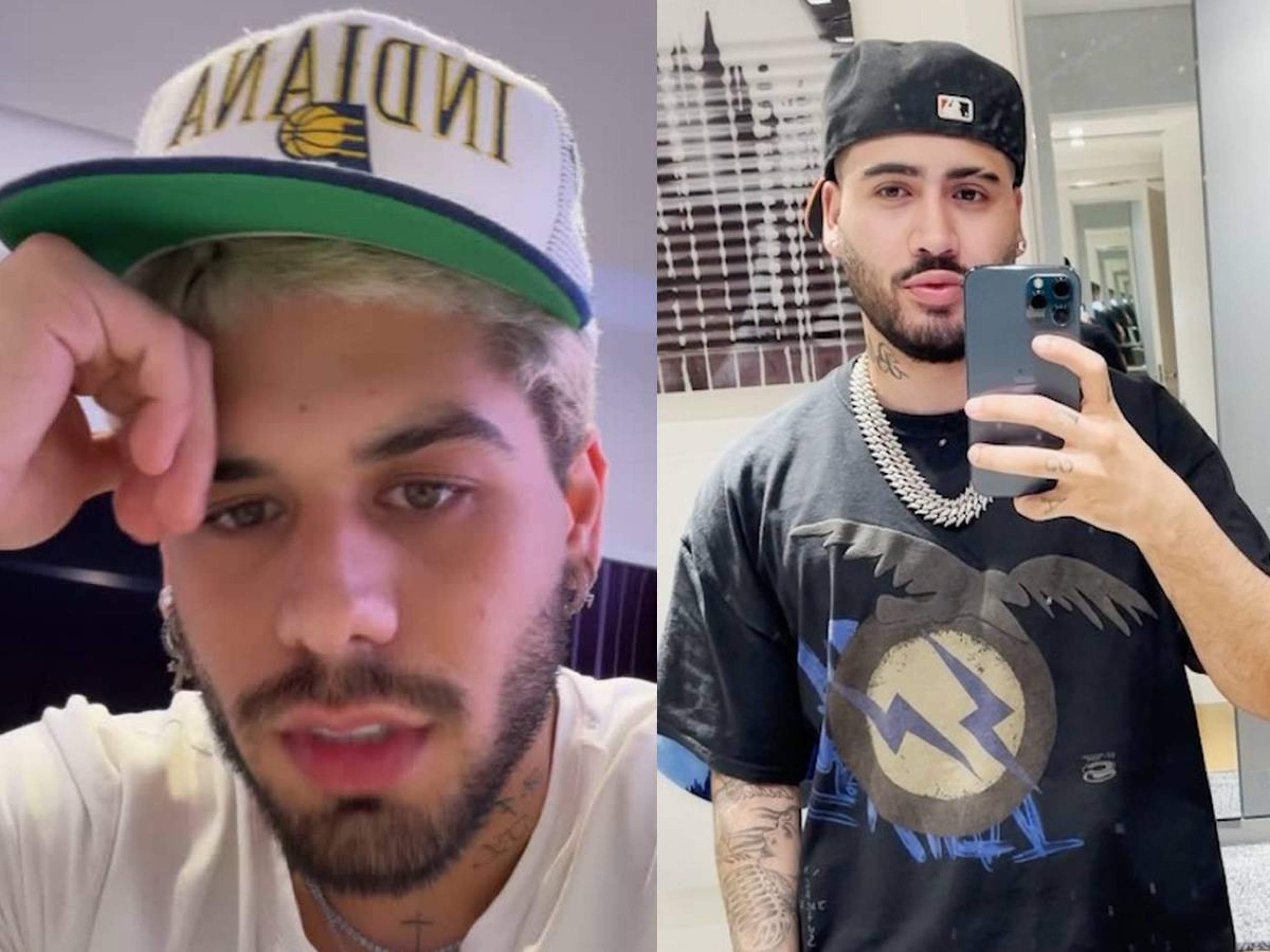 'Uma mentira contada várias vezes acaba se tornando verdade se ninguém desmentir isso', esclareceu Zé Felipe sobre suposto caso com Kevinho -  (crédito: Reprodução/Instagram - Montagem via Observatório dos Famosos)