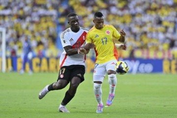 Colômbia e Peru não saíram do zero em Barranquilla -  (crédito: Foto: Gabriel Aponte/Getty Images)