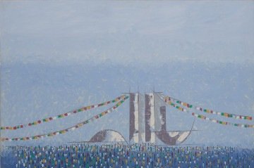 Obra de Paulo Cavalcante presente na exposição 'Paulo Cavalcante- o artista brincante' -  (crédito: Divulgação)