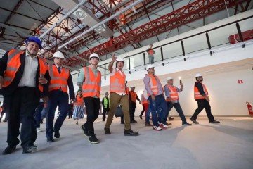 Parlamentares foram recebidos pelo governador, Helder Barbalho, e integrantes do Comitê Estadual da conferência -  (crédito: Pedro Guerreiro/ Agência Pará)