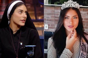 Freira revela caminhada com Deus - (crédito: Reprodução SBT) Freira revela caminhada com Deus - (crédito: Reprodução SBT)