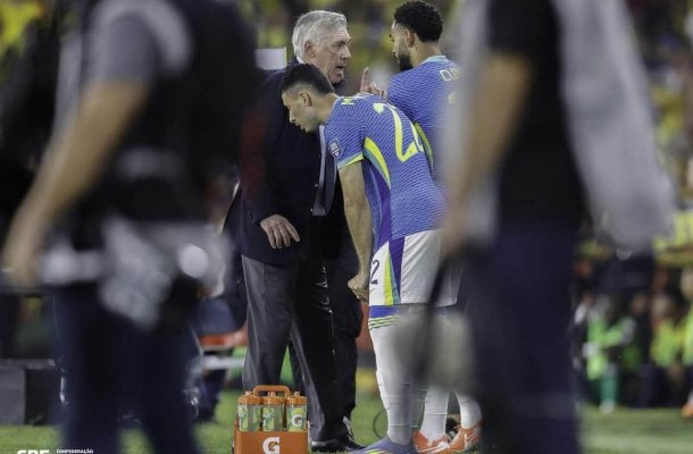 Estreia de Ancelotti na Seleção Brasileira rende recorde à Globo -  (crédito: Foto: Rafael Ribeiro/CBF)