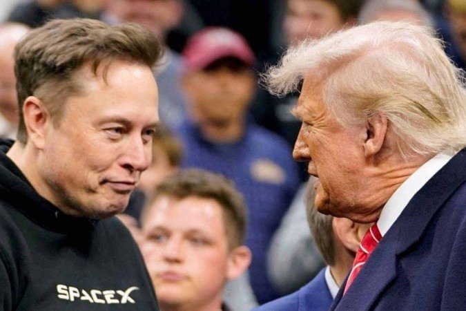 Trump x Musk: o que acontece quando homem mais rico do mundo enfrenta o mais poderoso? - (crédito: BBC Geral) Trump x Musk: o que acontece quando homem mais rico do mundo enfrenta o mais poderoso? - (crédito: BBC Geral)