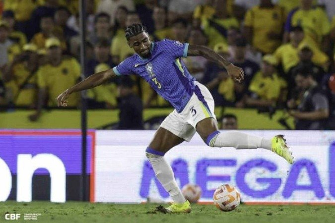 Alexsandro foi um dos destaques da Seleção Brasileira contra o Equador -  (crédito: Foto: Rafael Ribeiro / CBF)