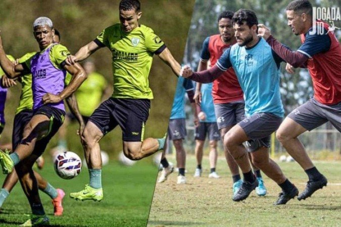 América e Ferroviária se enfrentam pela 11ª rodada da Série B - (crédito: Fotos: Mourão Panda/América e Luis Miguel Ferreira/Ferroviária SAF) América e Ferroviária se enfrentam pela 11ª rodada da Série B - (crédito: Fotos: Mourão Panda/América e Luis Miguel Ferreira/Ferroviária SAF)