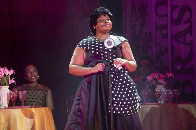 O diretor fez questão que todos os atores do elenco apresentassem um solo no musical - (crédito: Fotos: Carlos Costa) O diretor fez questão que todos os atores do elenco apresentassem um solo no musical - (crédito: Fotos: Carlos Costa)