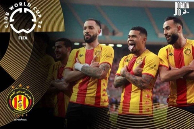 Espérance vem da Tunísia e promete surpreender os grandes clubes do grupo - (crédito: Foto: Arte sobre foto de Divulgação/Espérance ) Espérance vem da Tunísia e promete surpreender os grandes clubes do grupo - (crédito: Foto: Arte sobre foto de Divulgação/Espérance )