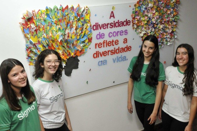 Heloisa Oliveira, Gabriela Oliveira, Liz Pessoa e Maria Flor
- (crédito: Fotos: Minervino Júnior/CB) Heloisa Oliveira, Gabriela Oliveira, Liz Pessoa e Maria Flor
- (crédito: Fotos: Minervino Júnior/CB)