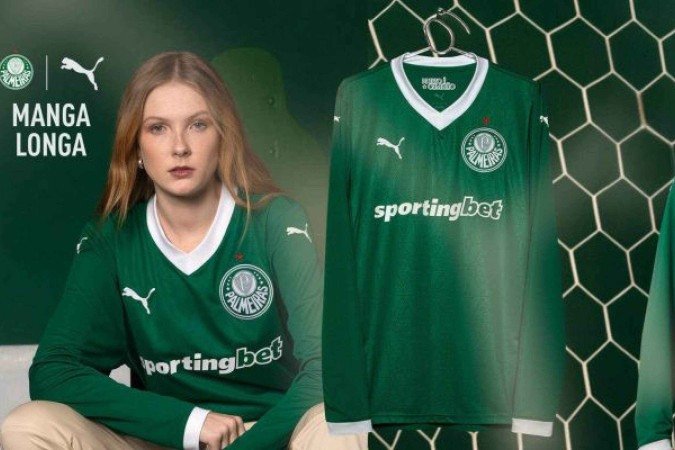 Palmeiras lança uniformes - (crédito: Foto: reprodução X) Palmeiras lança uniformes - (crédito: Foto: reprodução X)