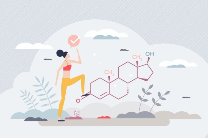 A testosterona é fundamental para a saúde da mulher (Imagem: VectorMine | Shutterstock) - (crédito: EdiCase) A testosterona é fundamental para a saúde da mulher (Imagem: VectorMine | Shutterstock) - (crédito: EdiCase)
