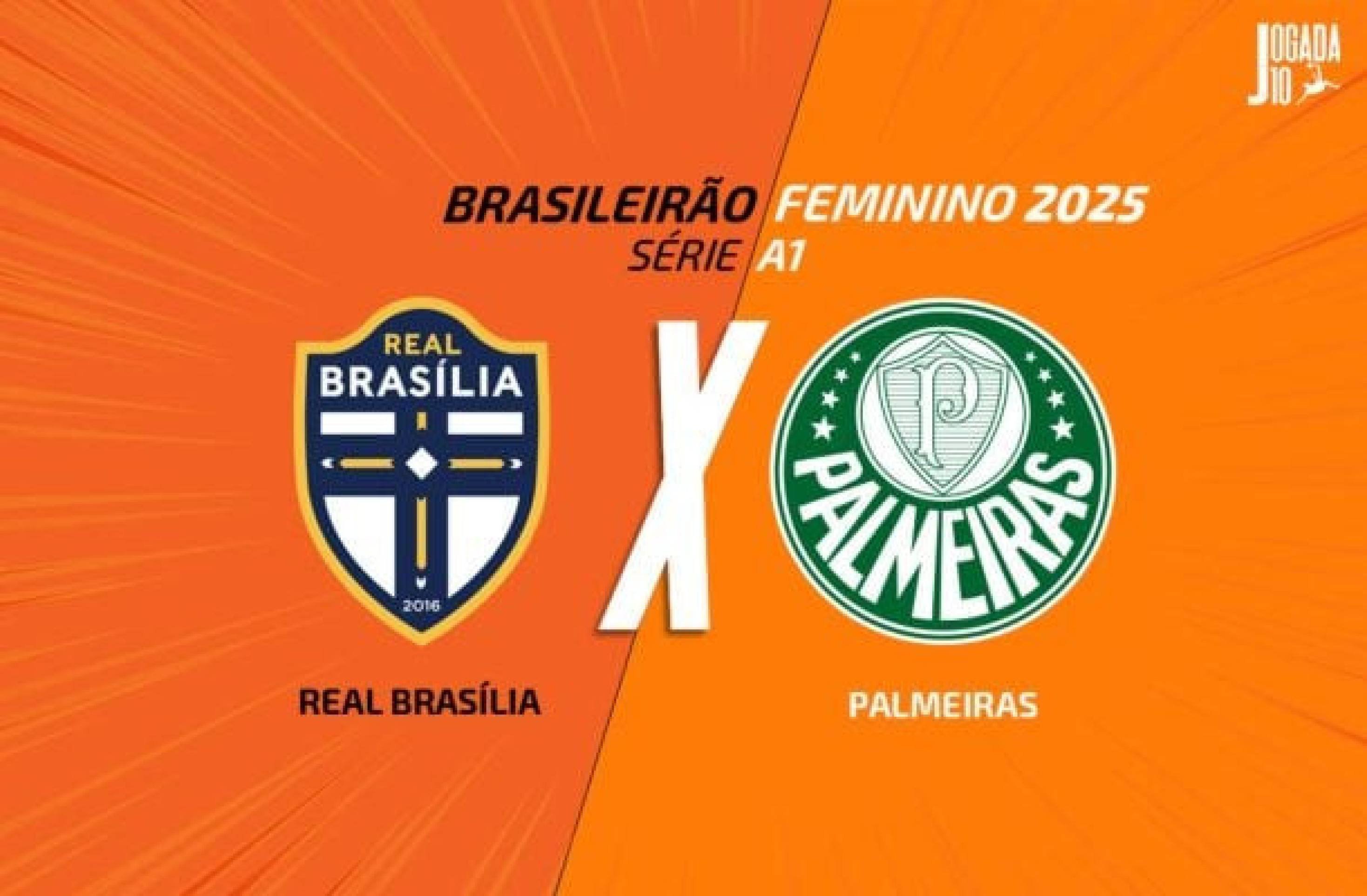 Real Brasília x Palmeiras (Feminino): onde assistir, escalações e arbitragem