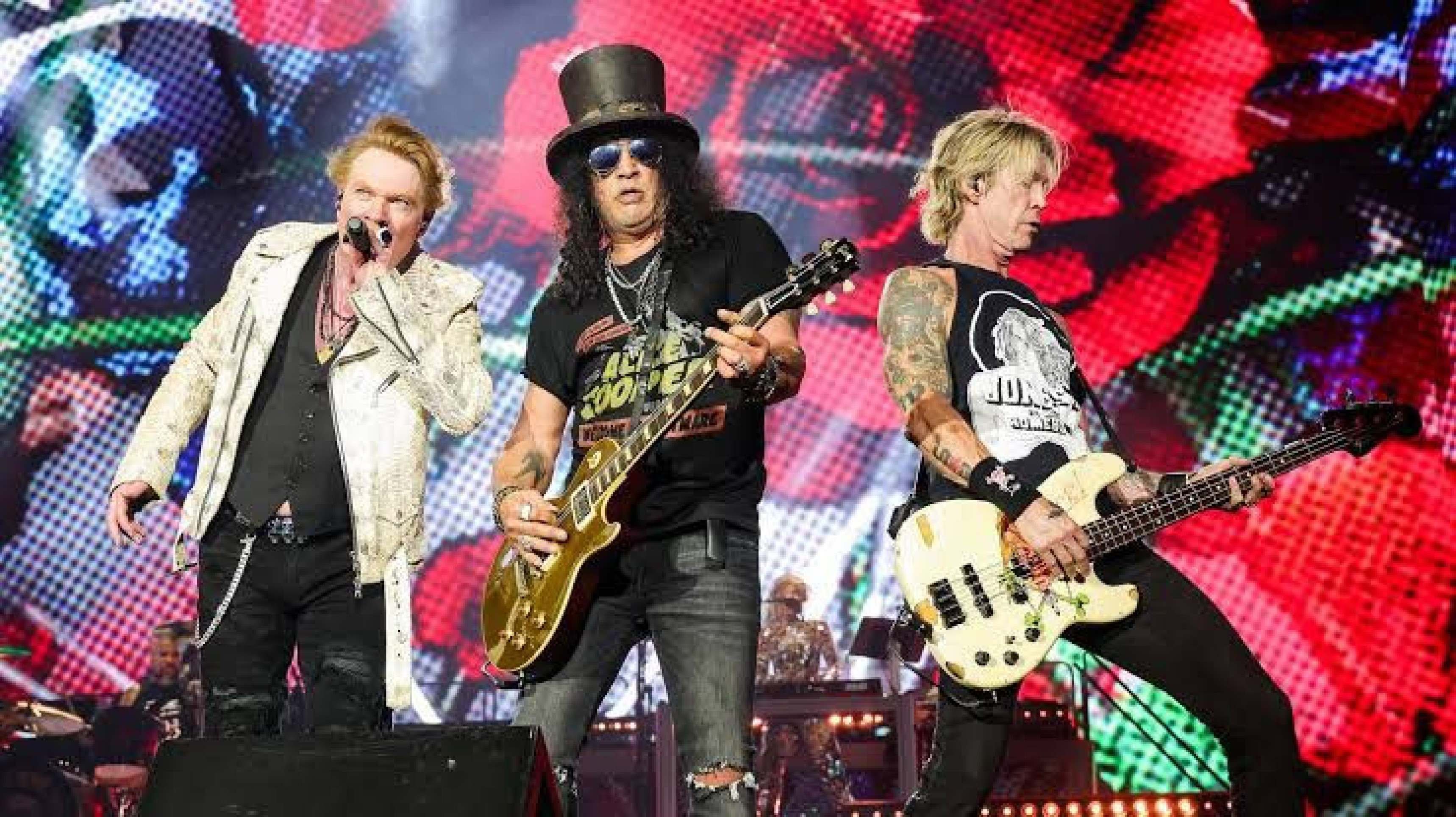 Guns N' Roses no Brasil! Banda volta ao país em outubro para nova turnê