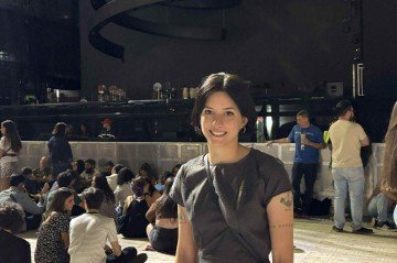 A advogada Luisa Miranda teve a oportunidade de conhecer Gil antes do show -  (crédito: Mariana Reginato/CB/D.A Press)