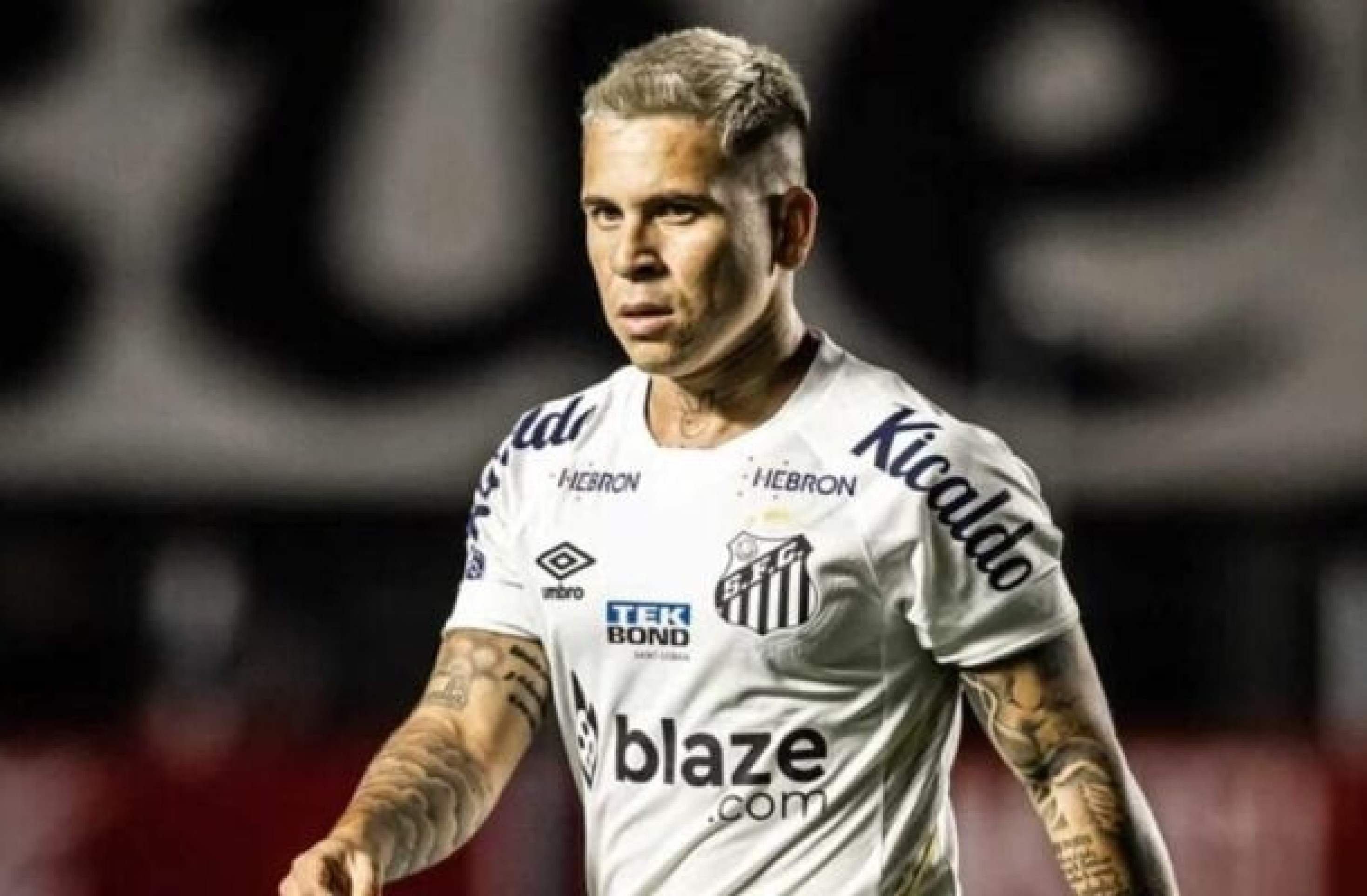 Soteldo durante treino  no CT Rei PelÃ©, do Santos -  (crédito: Foto: Raul Baretta / Santos FC.)