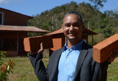Jefferson Sooma, da Amainar Soluções: empresa oferece soluções para bioconstruções mistas -  (crédito: Ed Alves/CB/D.A Press)