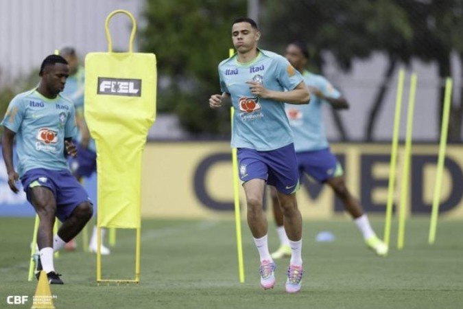 Vanderson revela como é trabalhar com Ancelotti na Seleção Brasileira - (crédito: Foto: Rafael Ribeiro) Vanderson revela como é trabalhar com Ancelotti na Seleção Brasileira - (crédito: Foto: Rafael Ribeiro)