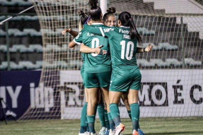 Amanda Gutierres marcou os dois gols do Palmeiras - (crédito: Foto: Júlio César / Real Brasília) Amanda Gutierres marcou os dois gols do Palmeiras - (crédito: Foto: Júlio César / Real Brasília)