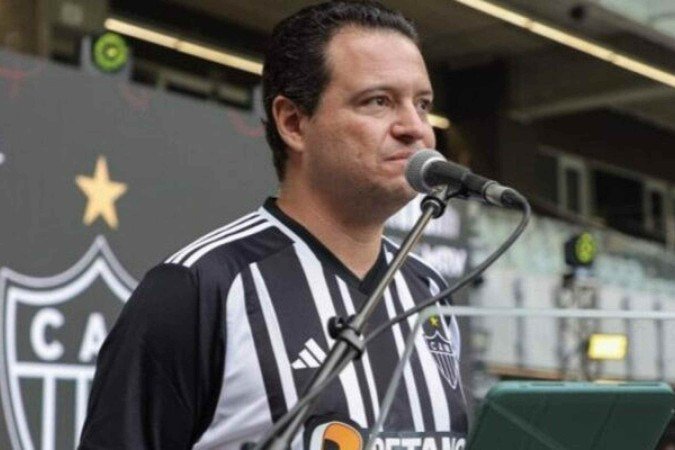 Rafael Menin, um dos homens fortes da SAF do Atlético - (crédito: Foto: Pedro Souza / Atletico) Rafael Menin, um dos homens fortes da SAF do Atlético - (crédito: Foto: Pedro Souza / Atletico)