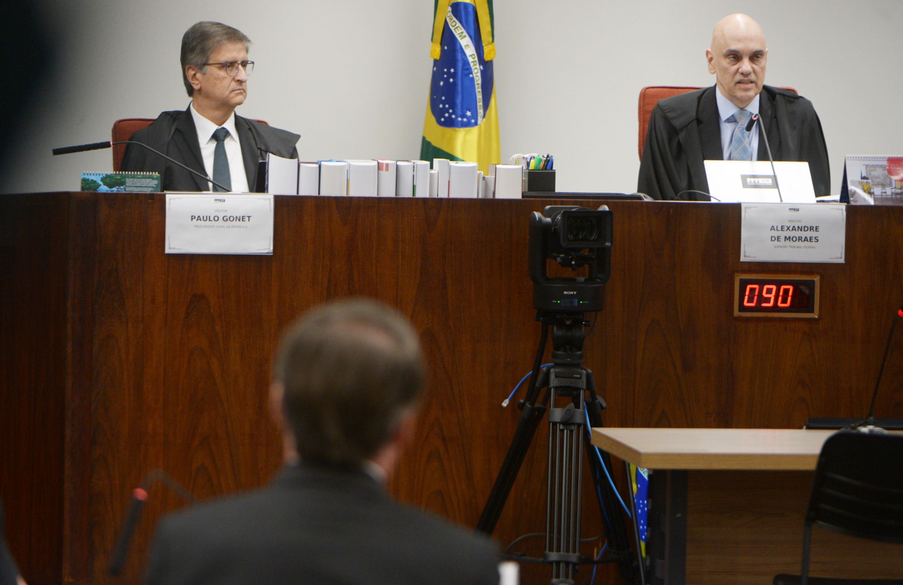 Após as alegações das partes envolvidas, o ministro Alexandre de Moraes deve solicitar que a ação penal seja incluída na pauta de julgamentos da Primeira Turma do STF -  (crédito:  Ed Alves CB/DA Press)