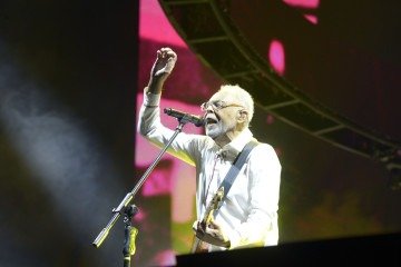 'O show, que deu sequência à turnê Tempo Rei, anunciada por ele como a última de sua trajetória artística, deve ser considerado algo bem maior' -  (crédito:  Guilherme Felix CB/DA Press)