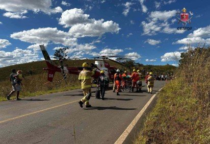 Seis bois morrem e motorista fica ferido ap&oacute;s carreta tombar no Parano&aacute;