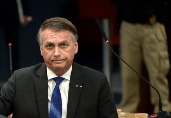  09/06/2025 - Ed Alves CB/DA Press. Politica. O Supremo Tribunal Federal (STF) inicia os interrogatórios dos réus do chamado ?núcleo 1? ou ?núcleo crucial? da ação penal que apura tentativa de golpe de Estado. presente Ex Presidente Jair Bolsonaro - Mauro Cid - General Heleno entre Outros - E Ministro Alexandre de Moraes.  -  (crédito:  Ed Alves CB/DA Press)