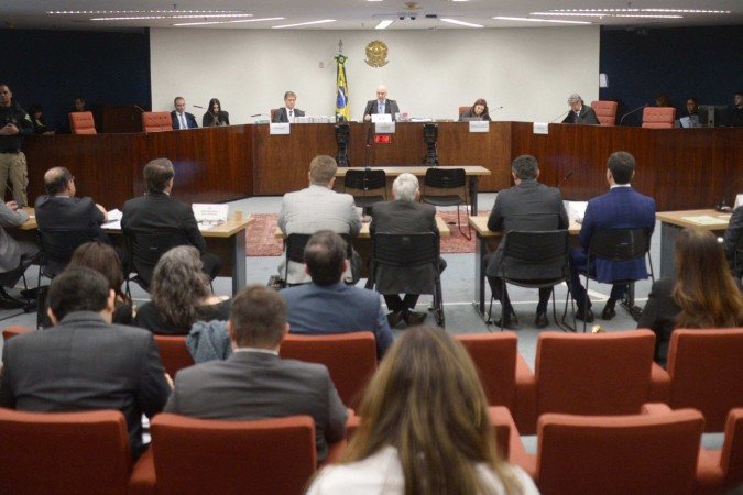 Interrogatório no Supremo Tribunal Federal (STF) - (crédito: Ed Alves CB/DA Press) Interrogatório no Supremo Tribunal Federal (STF) - (crédito: Ed Alves CB/DA Press)