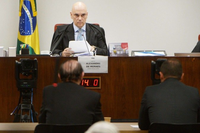 Grupo de interrogados inclui réus que planejavam sequestro e execução de autoridades - (crédito: Ed Alves CB/DA Press) Grupo de interrogados inclui réus que planejavam sequestro e execução de autoridades - (crédito: Ed Alves CB/DA Press)