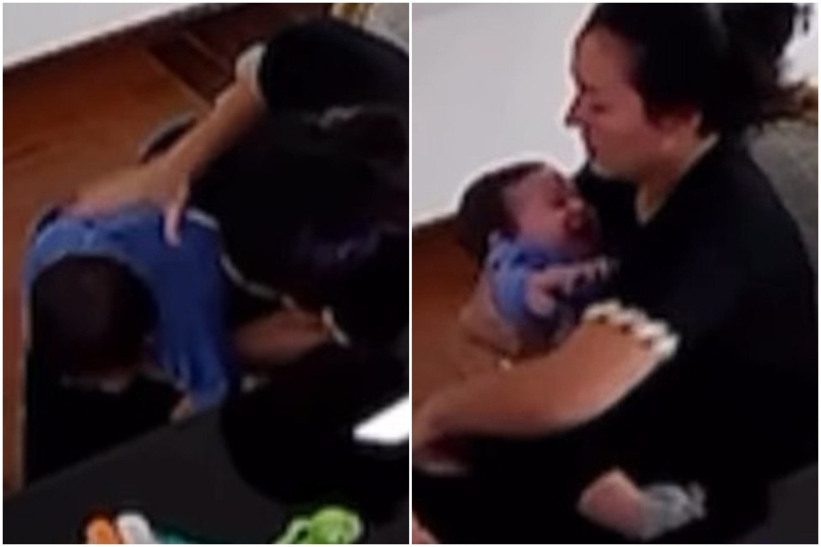 Para alertar seguidores, influenciadora compartilha momento em que filho sofre engasgo