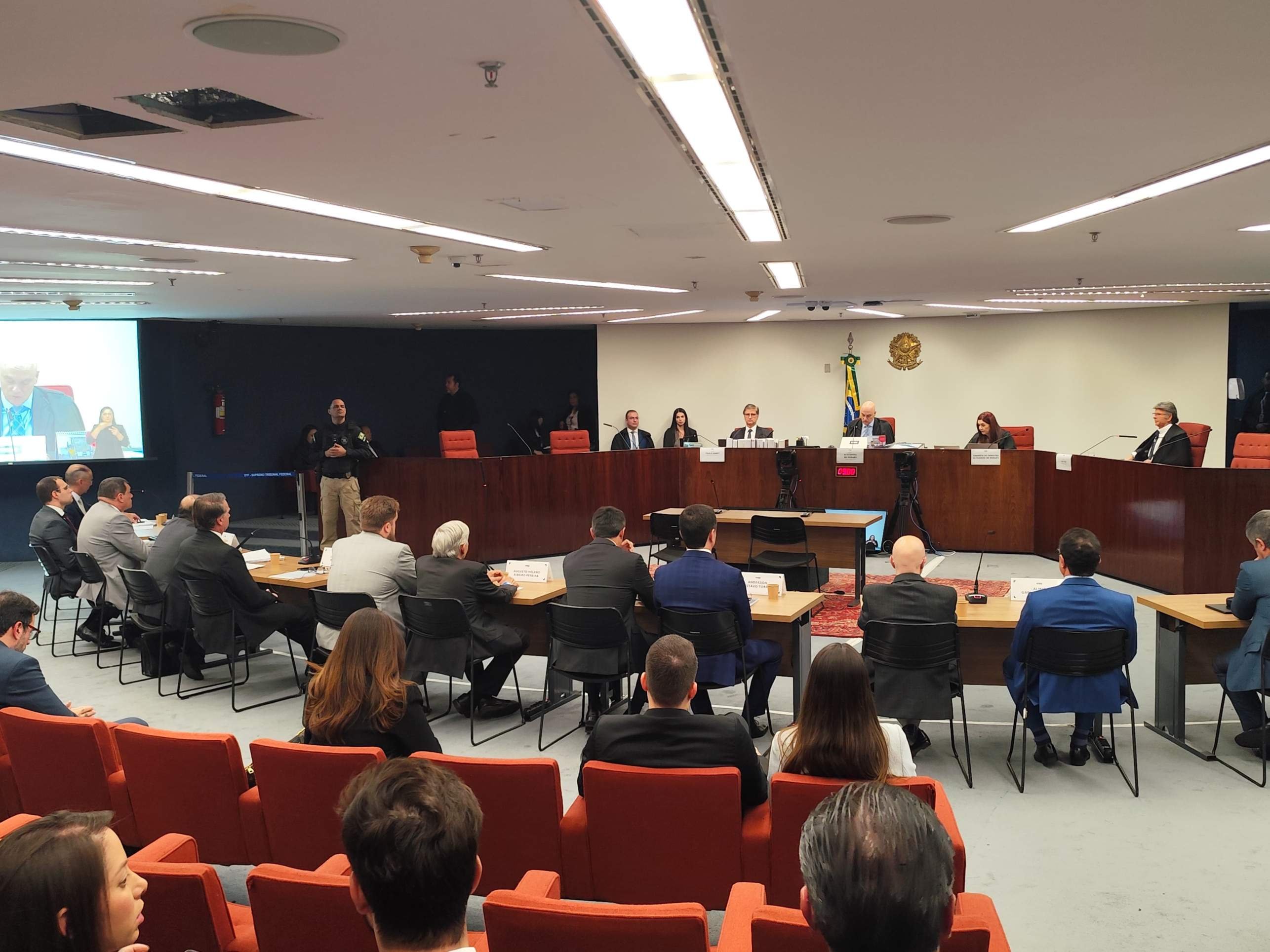 Interrogatório de Bolsonaro e outros réus no STF