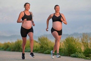 A prática esportiva é indicada na gravidez, mas em casos de limitações e desconfortos é preciso procurar uma ajuda médica  -  (crédito: Reprodução/ Pinterest)