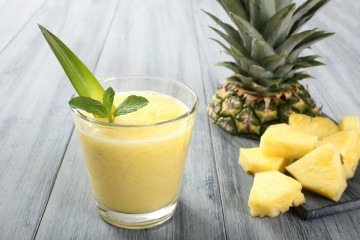 Vitamina de abacaxi (Imagem: denio190 | Shutterstock) -  (crédito: EdiCase)
