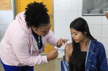 Após sábado (14/6), o imunizante volta a ser destinado apenas para o público de 9 a 14 anos -  (crédito: Jhonatan Cantarelle/Agência Saúde-DF)