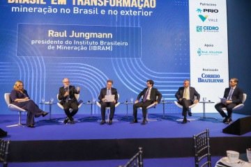 Segundo  do evento 'Brasil em transformação: mineração no Brasil e no exterior' -  (crédito: Mariana Campos/CB/D.A Press)