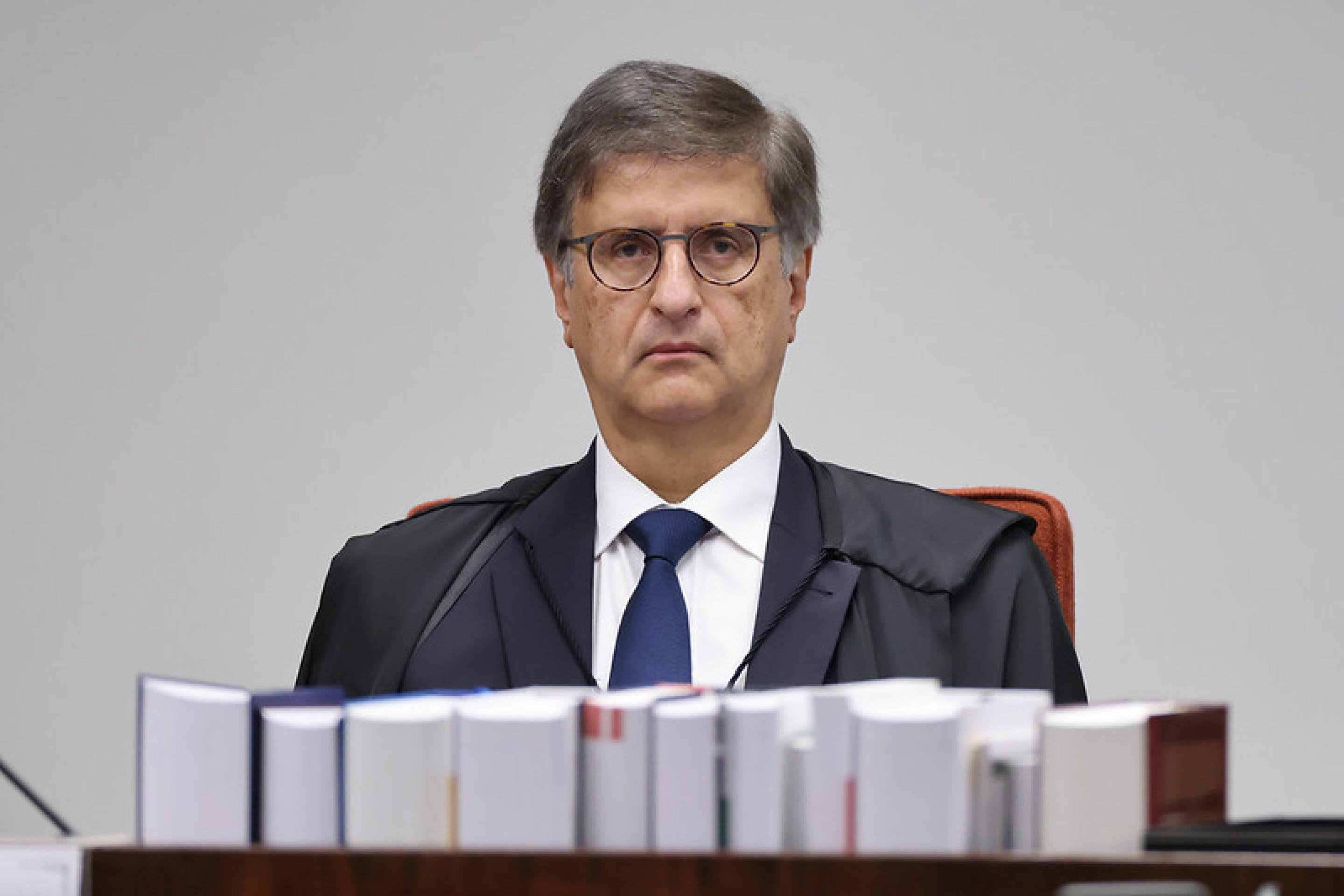 O procurador-geral da República, Paulo Gonet, participa em nome da acusação