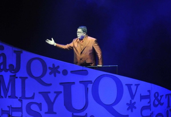 Peça Musica em comemoração dos 100 anos de Assis Chateaubriand no Centro de Convenções Ulysses Guimarães. - (crédito: MINERVINO JUNIOR )