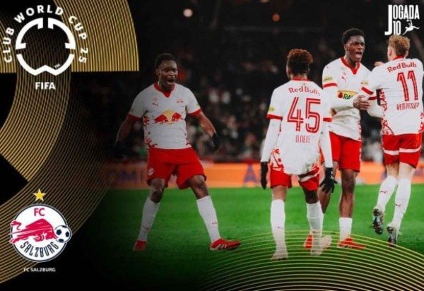 Foto: Arte sobre foto de Divulgação/FC Red Bull Salzburg