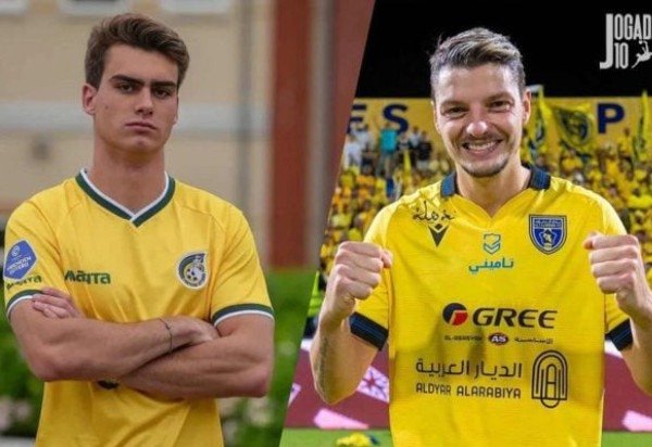 Fotos: Divulgação/Fortuna Sittard e Divulgação/Al Taawoun