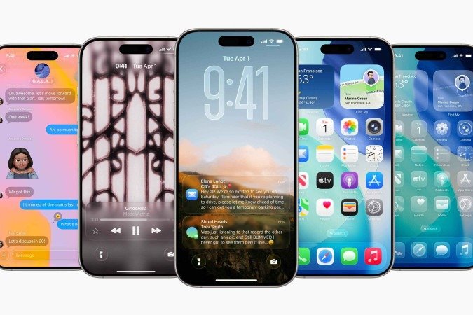 O iOS 26 é uma grande atualização que traz um novo design, experiências inteligentes e melhorias nos apps - (crédito: Divulgação / Apple ) O iOS 26 é uma grande atualização que traz um novo design, experiências inteligentes e melhorias nos apps - (crédito: Divulgação / Apple )