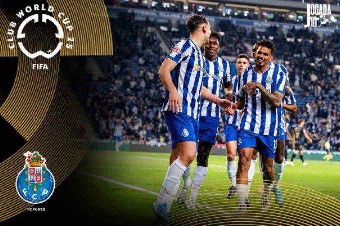 O Porto é dos maiores times da Europa e vem para brigar pelo título - (crédito: Foto: Arte sobre foto de Divulgação/FC Porto) O Porto é dos maiores times da Europa e vem para brigar pelo título - (crédito: Foto: Arte sobre foto de Divulgação/FC Porto)