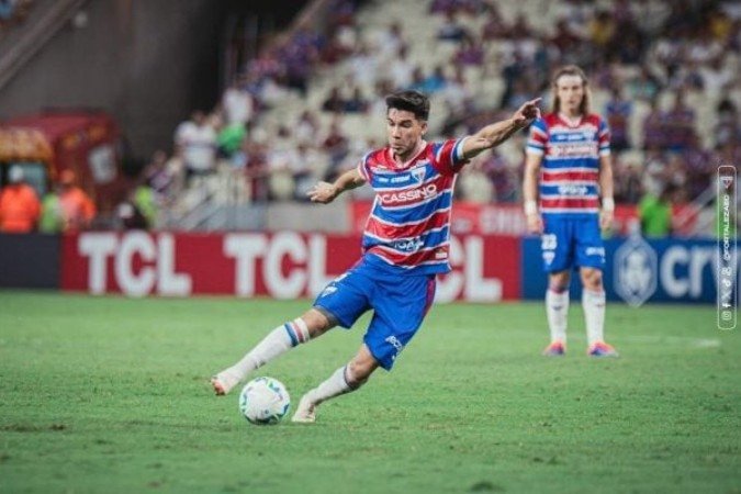 Pol Fernández não se adaptou ao futebol brasileiro e decidiu rescindir o contrato com o Fortaleza - (crédito: Foto: Mateus Lotif / Fortaleza EC) Pol Fernández não se adaptou ao futebol brasileiro e decidiu rescindir o contrato com o Fortaleza - (crédito: Foto: Mateus Lotif / Fortaleza EC)