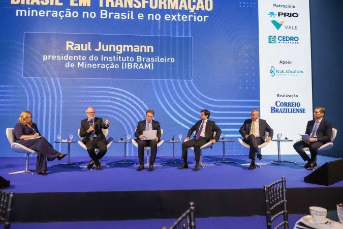 Segundo do evento 'Brasil em transformação: mineração no Brasil e no exterior' - (crédito: Mariana Campos/CB/D.A Press) Segundo do evento 'Brasil em transformação: mineração no Brasil e no exterior' - (crédito: Mariana Campos/CB/D.A Press)