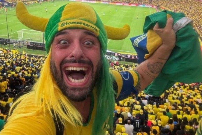 Tomer Savoia espera classificação do Brasil com antecedência para Copa nesta terça - (crédito: Foto: Reprodução / Instagram) Tomer Savoia espera classificação do Brasil com antecedência para Copa nesta terça - (crédito: Foto: Reprodução / Instagram)