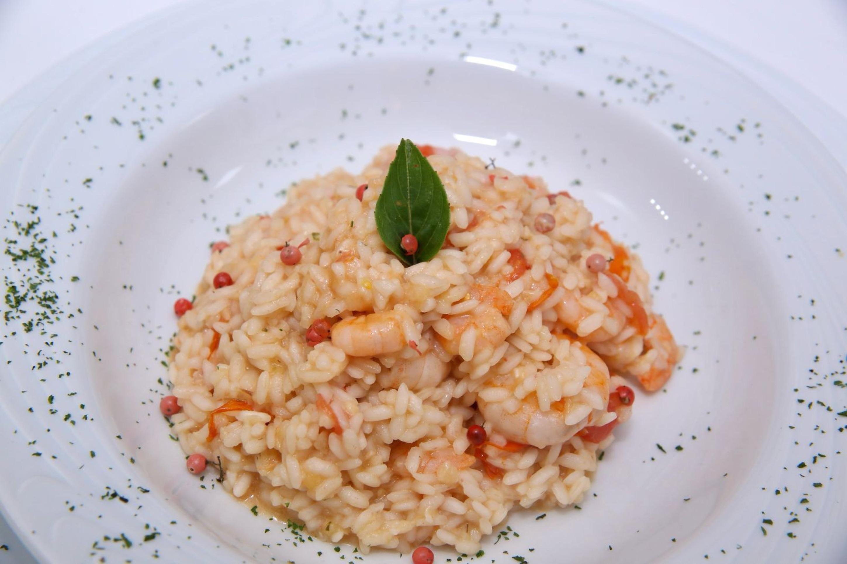 O risoto também marca presença como opção para os casais