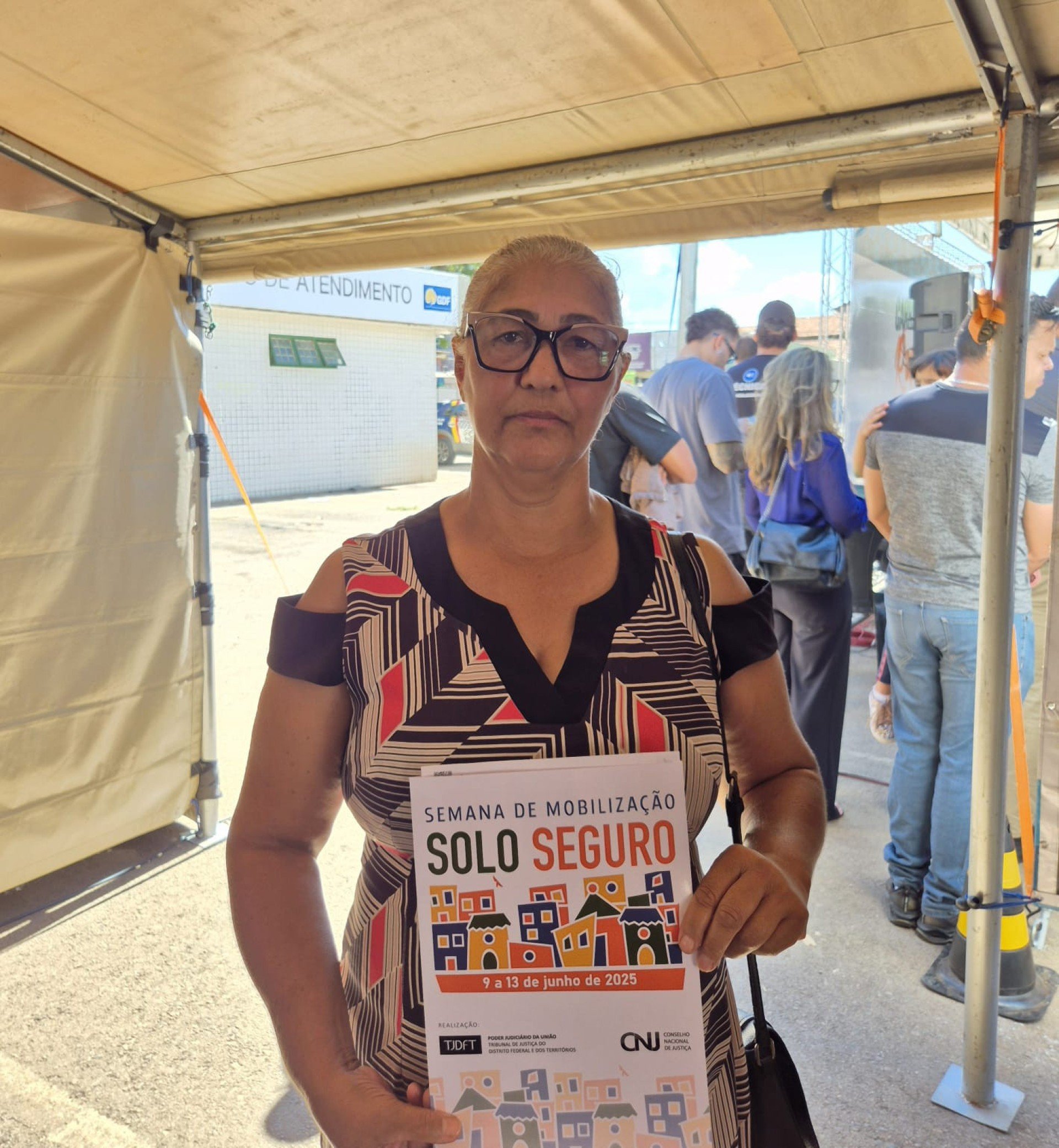 Elizete Batista, de 56, se mudou para Brazlândia com 11 anos de idade